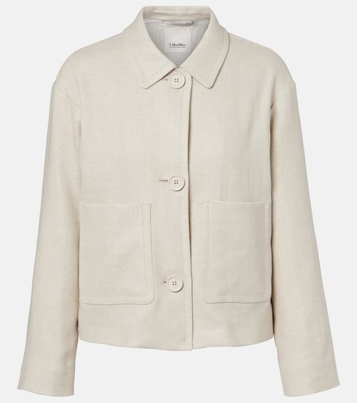 Dattero linen and cotton jacket