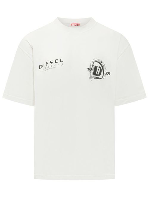 White Graphic Crew Neck T-Shirt