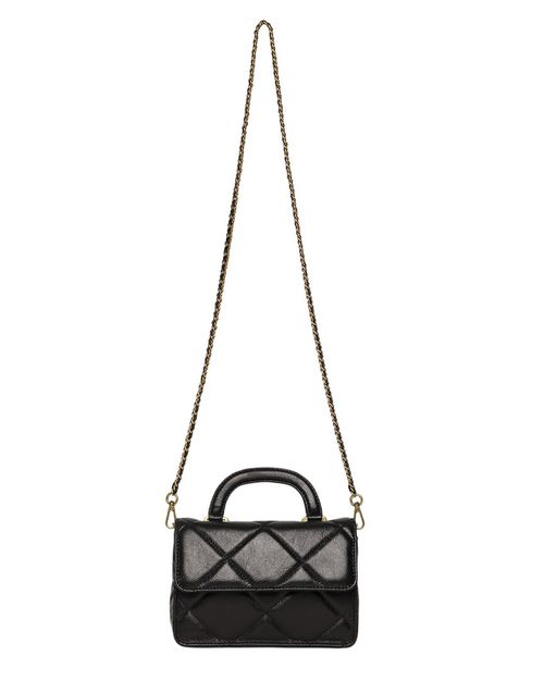 Genevieve Mini Leather Top Handle
