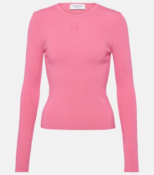 Core open-back jersey top