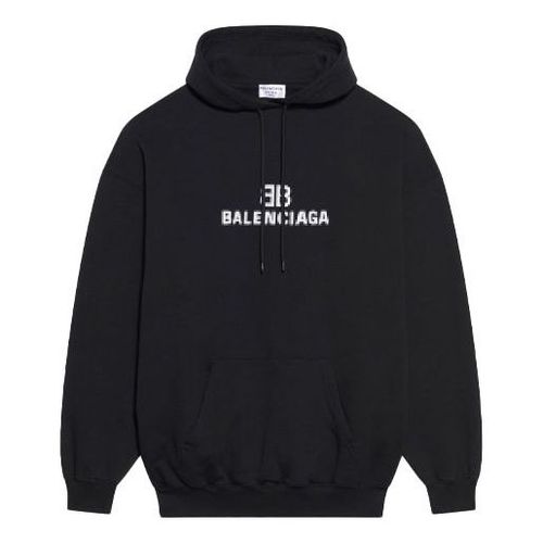 (WMNS) Bb Pixel Fleece Drawstring hooded Long Sleeves Hoodie Black