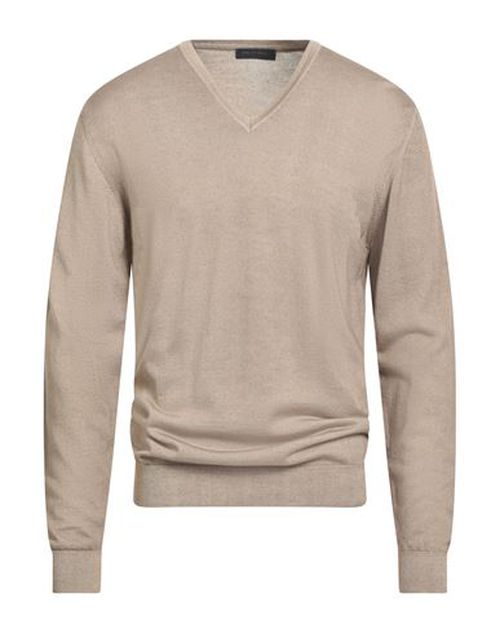 Daniele Fiesoli Man Sweater Sand Size S Merino Wool
