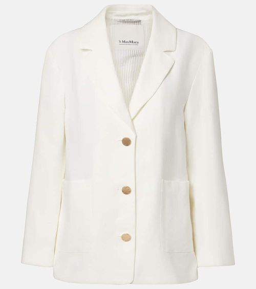 Carlotta linen blazer