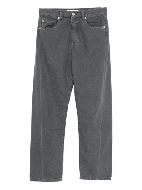 Logo-patch jeans - Grey