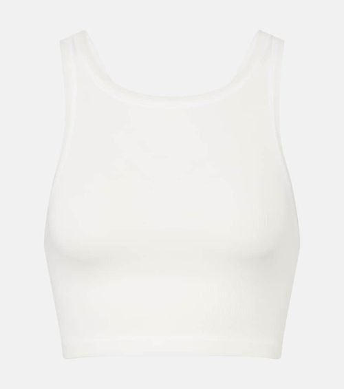 Pamela cotton-blend tank top