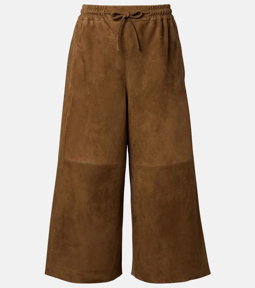 Suede culottes