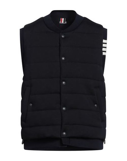 Man Vest Midnight blue Size 0 Virgin Wool