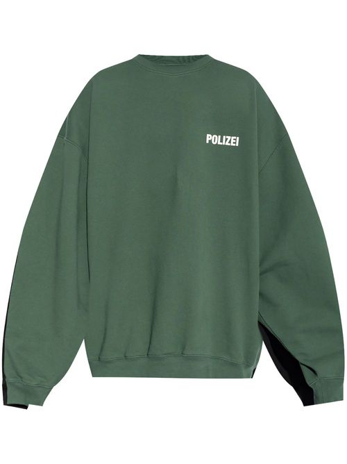 Polizei sweatshirt - Green