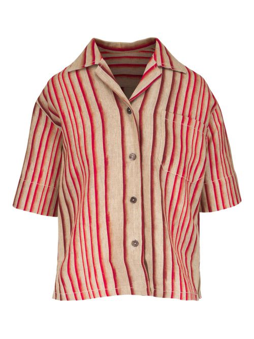 Odeeh striped shirt - Neutrals
