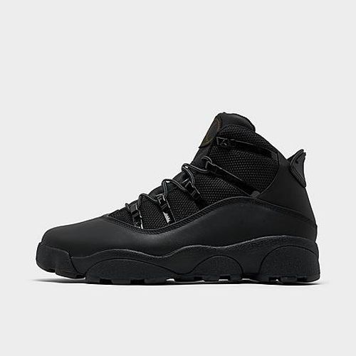 Jordan Men's Winterized 6 Rings Boots in Black/Black