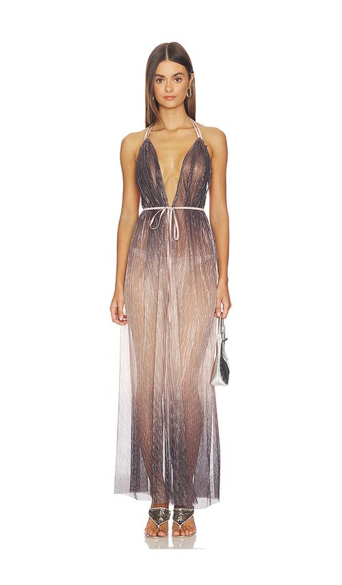 L'IDEE Daphne Dress in Grey. 10/M. Also /S, 6/XS, 12/L