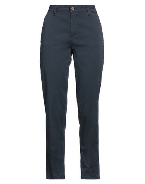 Cigala's Woman Pants Midnight blue Size 25 Cotton, Elastane