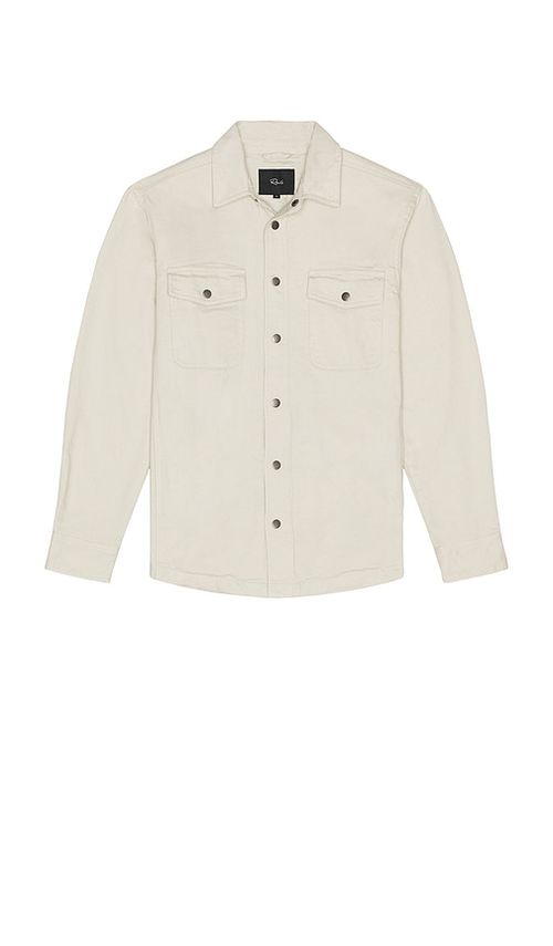 Rails Rhett Long Sleeve Shirt in Ivory.  S. Also in L, M, XL/1X