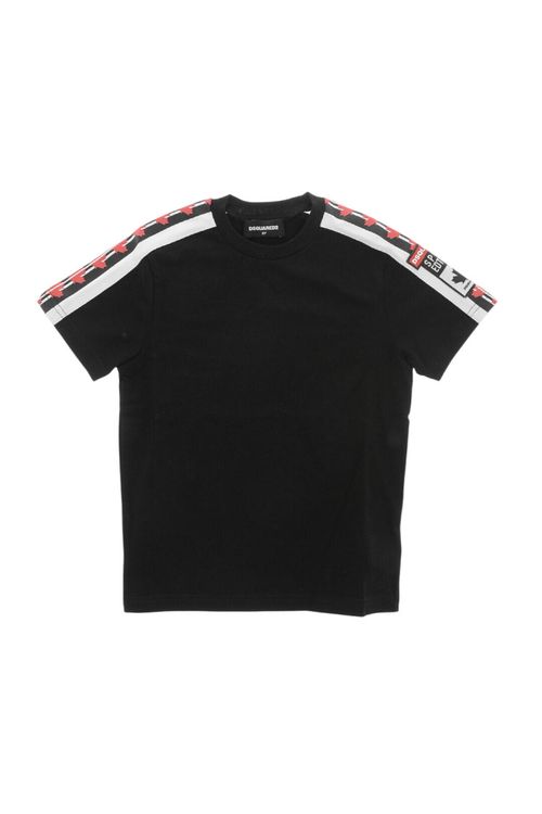 Boys Black Logo T-Shirt