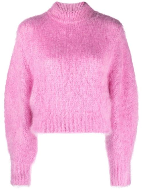 Balloon sleeve jumper - Pink