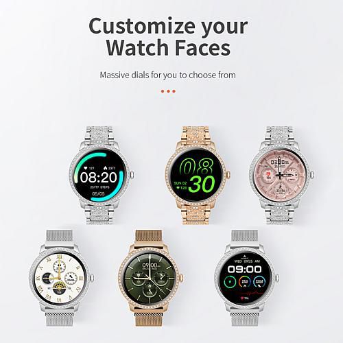Bluetooth Smartwatch with Extra Milanese Band & Tools