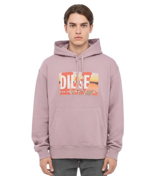 Dusty Pink Graphic Hoodie
