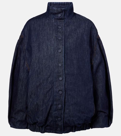 Oversized denim jacket