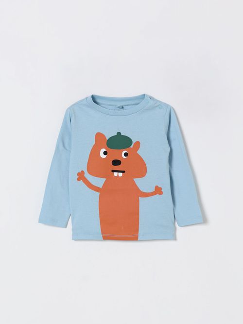 T-Shirt Kids color Gnawed Blue