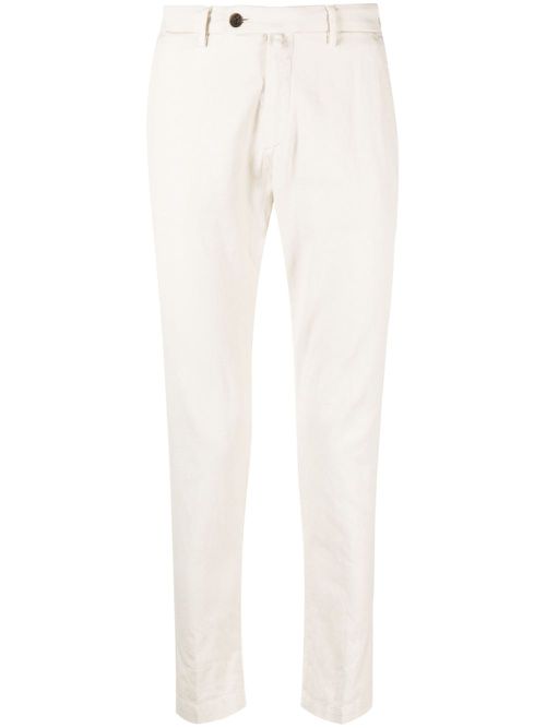 Straight-leg chino trousers - Neutrals