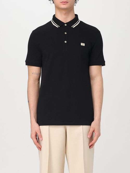 Polo Shirt Men color Black
