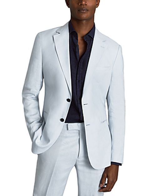 Kin-Linen Slim Fit Blazer