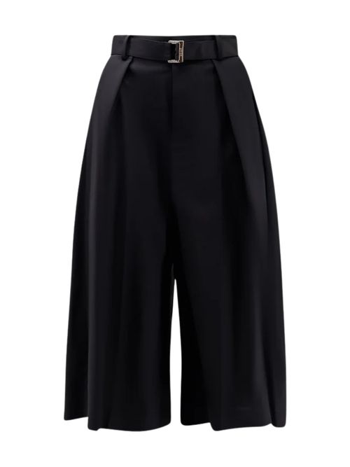 Women's Wool Blend Bermuda Shorts