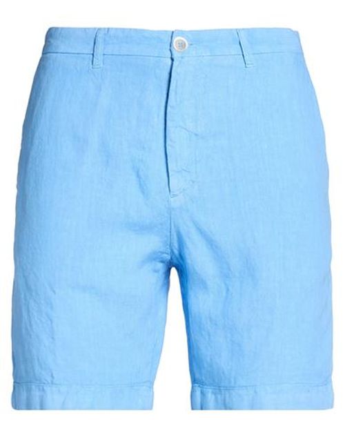 Man Shorts & Bermuda Shorts Light blue Size 30 Linen