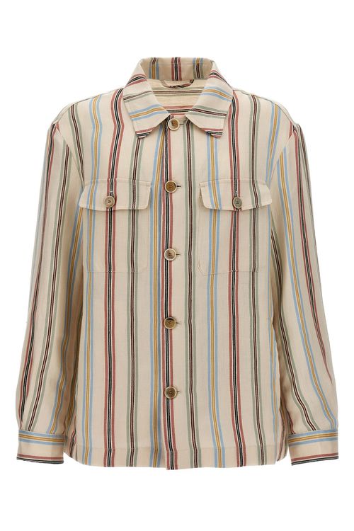 Striped Overshirt