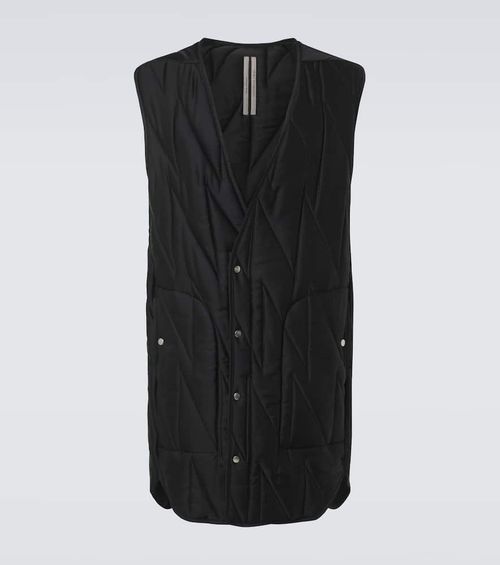 Quilted puffer vest