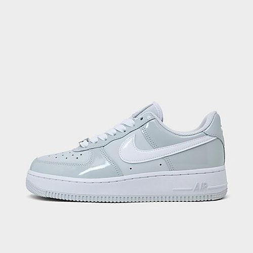 Women's Air Force 1 '07 SE Patent Casual Shoes in Grey Fog/White/Photo