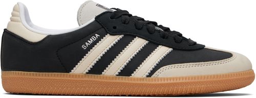 Black & Beige Samba OG Sneakers
