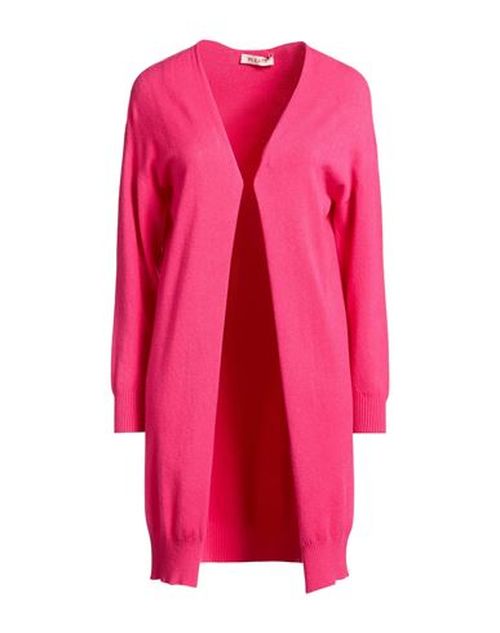 Woman Cardigan Fuchsia Size ONESIZE Viscose, Polyester, Polyamide