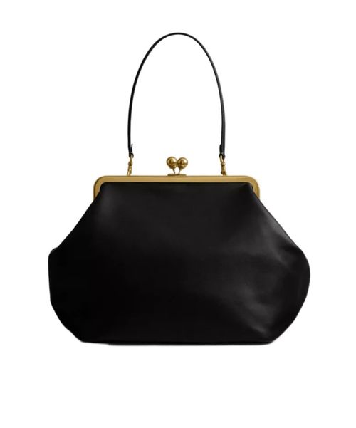 Large Kisslock Frame Bag