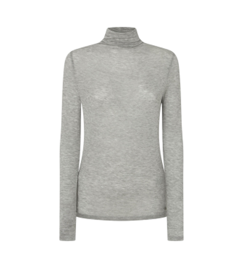 Pepe Jeans for woman. PL505961 Elva T-shirt grey (XS), Casual, Viscose, Long sleeve, Sustainable