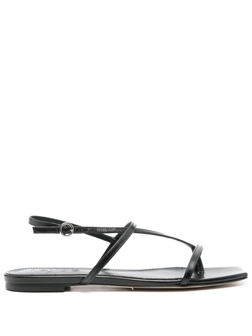 Ella flat sandals - Black