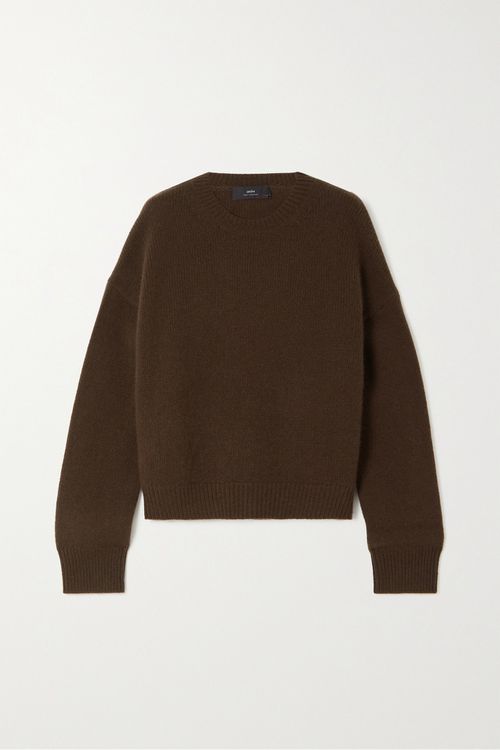 + Net Sustain The Ivy Cashmere Sweater - Brown