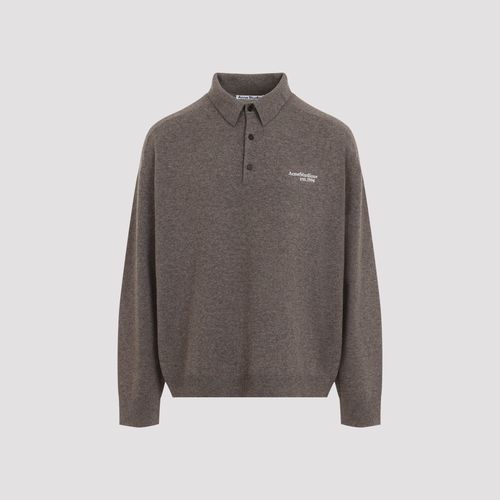 Men's Wool Polo Sweater