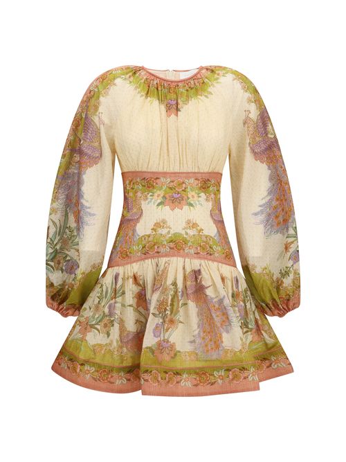 Indra Mini Dress — Green