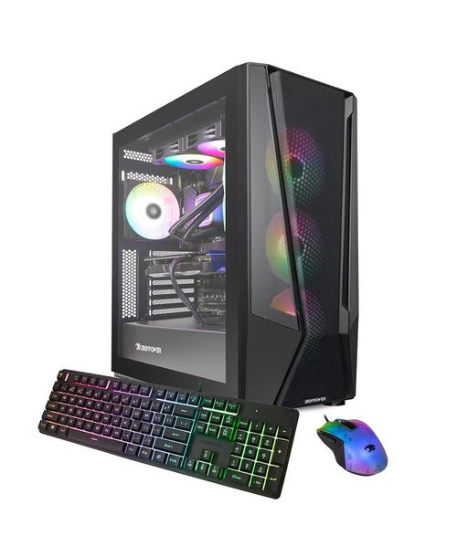 Trace Mesh Gaming Desktop - Amd Ryzen 7 7700, Nvidia GeForce Rtx 4060 Ti 8GB, 16GB DDR5 Rgb Ram, 1TB NVMe Ssd - Black