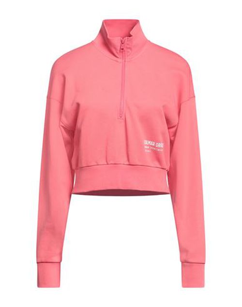 Woman Sweatshirt Pink Size S Cotton
