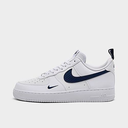 Men's Air Force 1 '07 LV8 Casual Shoes in White/Midnight Navy/White