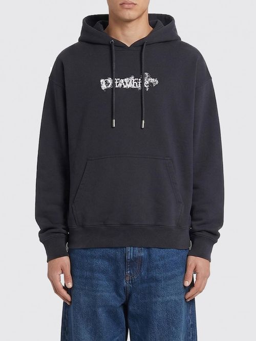 Sweatshirt Men color Black
