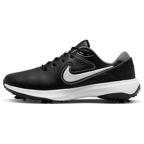 Nike Victory Pro 3 Men's Golf Shoes (DV6800-010, Black/White-Smoke Grey)