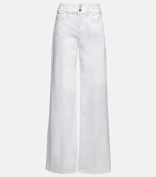 Frame High-rise wide-leg pants