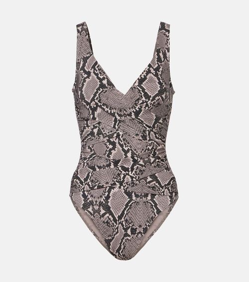 Lilith snake-effect swimsuit