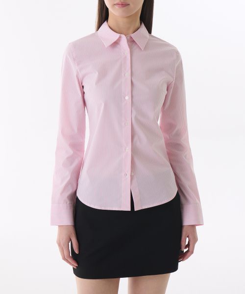 Women's Striped Slim Fit Shirt