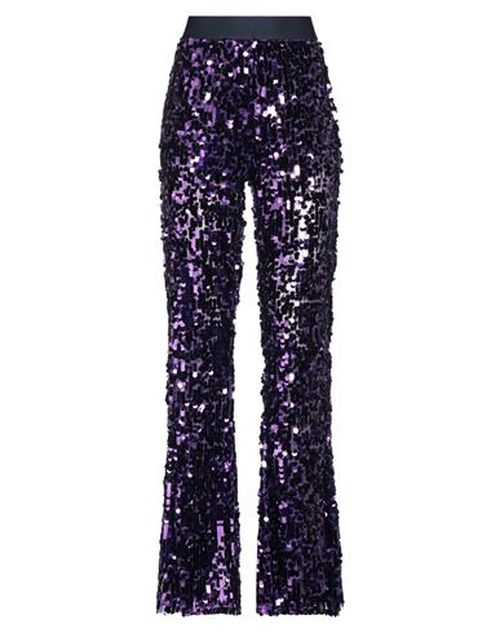 Woman Pants Purple Size S Polyester