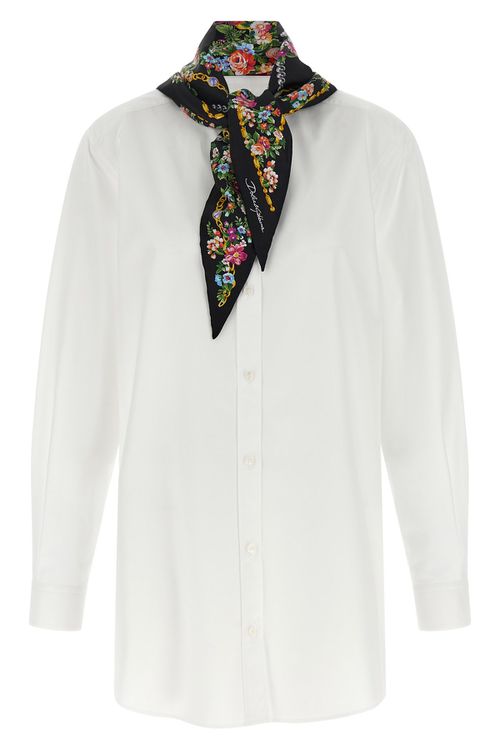 Shirt With Scarf