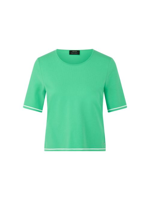 Marc Cain Rethink Together fine knit jumper, green, 36 N